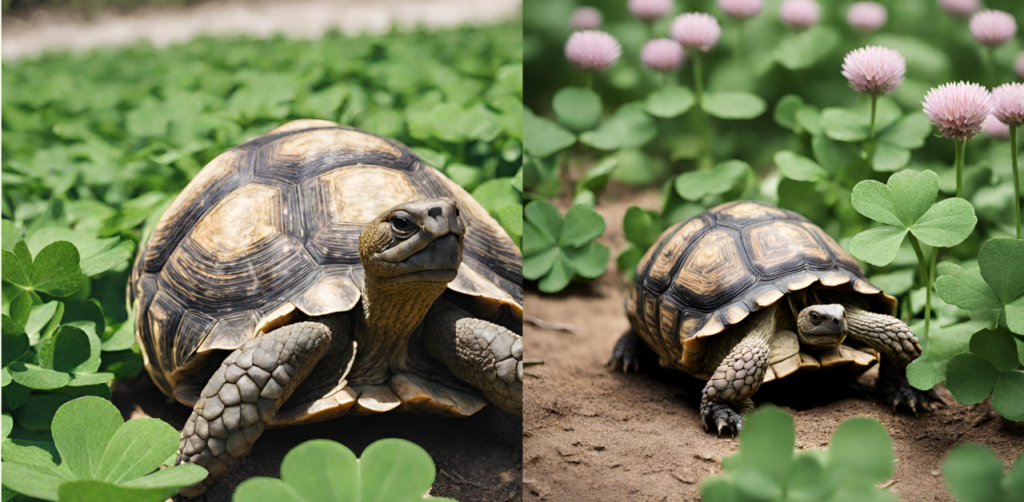 Can Tortoises Eat Clover?