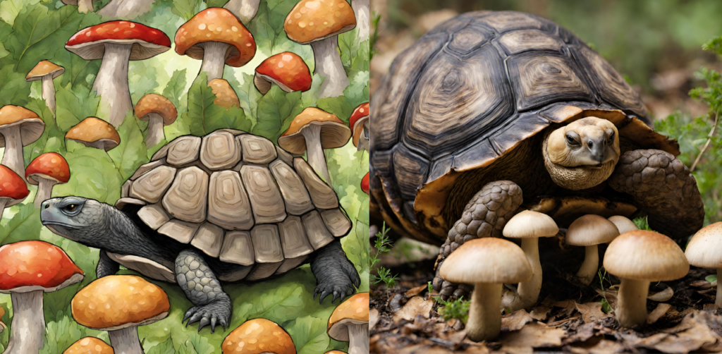 Can Tortoises Eat Mushrooms?